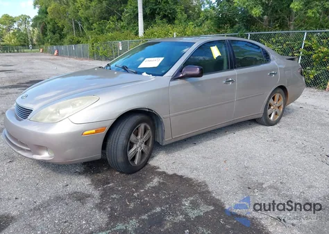 2006 Lexus Es 330 из США, поврежденный, VIN JTHBA30G065170258